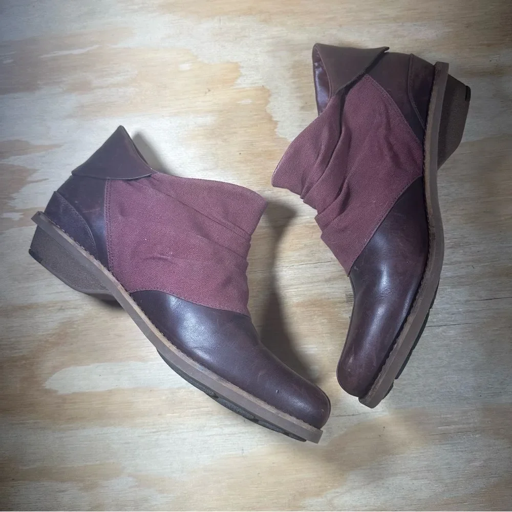 Merrell Adeline Burgundy Ankle Boots Women’s Size 9